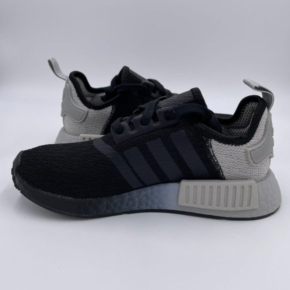 Adidas NMD R1 Black / Grey Womens Shoes - Picture 2 of 8